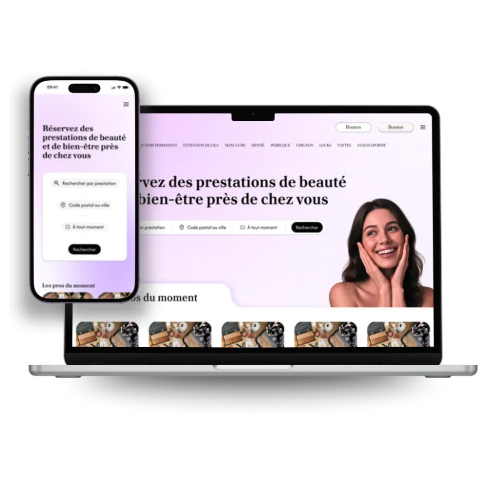 Aperçu du site de Bereadyforbeauty
